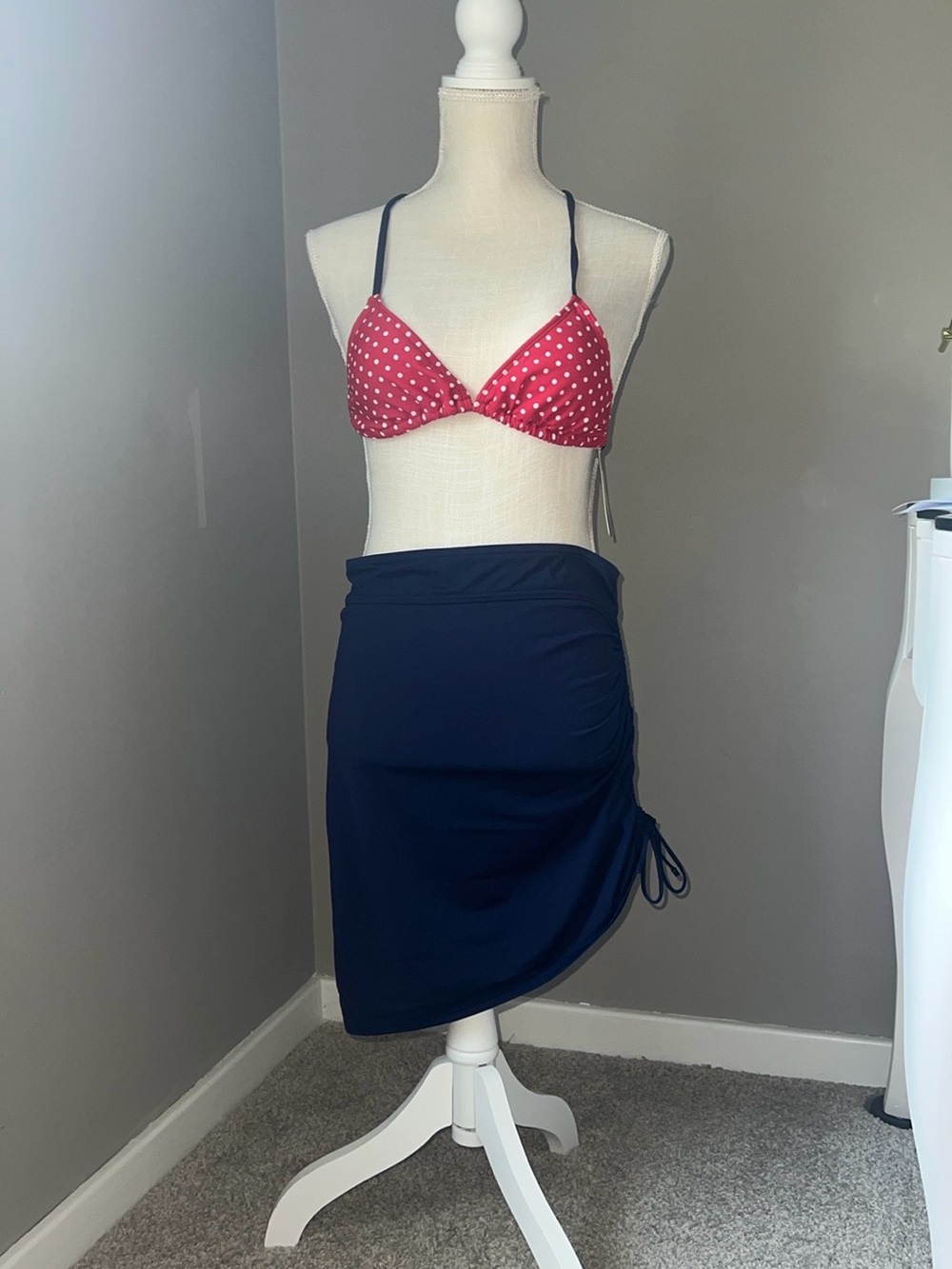 Tommy Bahama Navy Swim Skirt XS